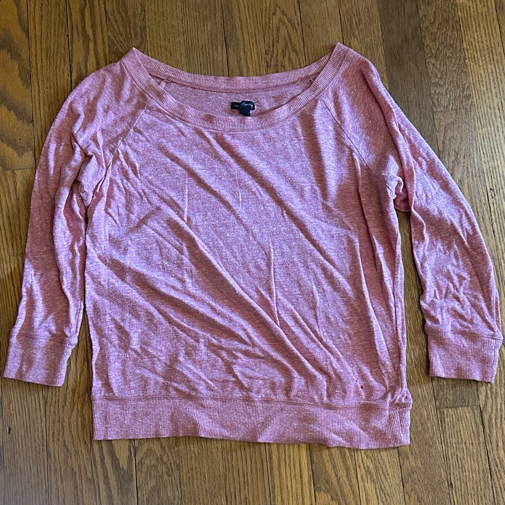 Pink Long Sleeve Top
